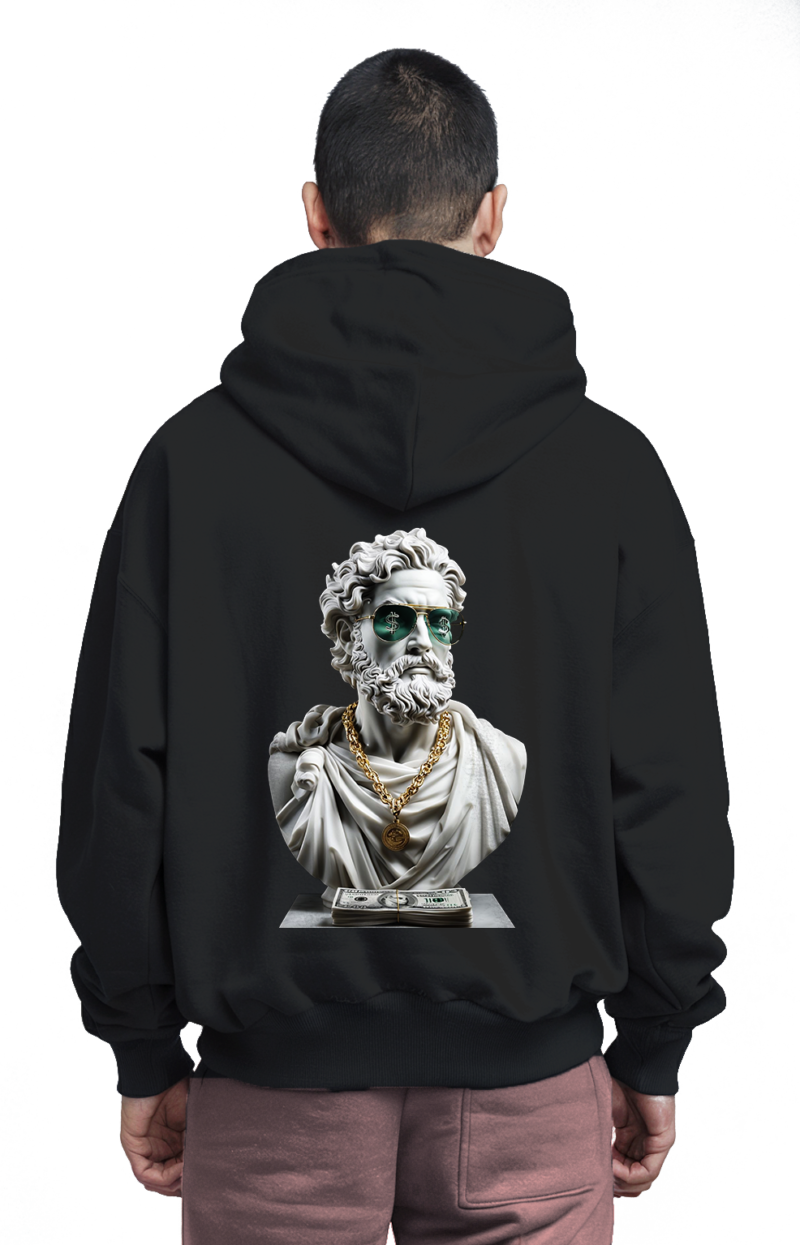 Marble Luxe Money Hoodie - Front & Back Graphic Edition - Image 18