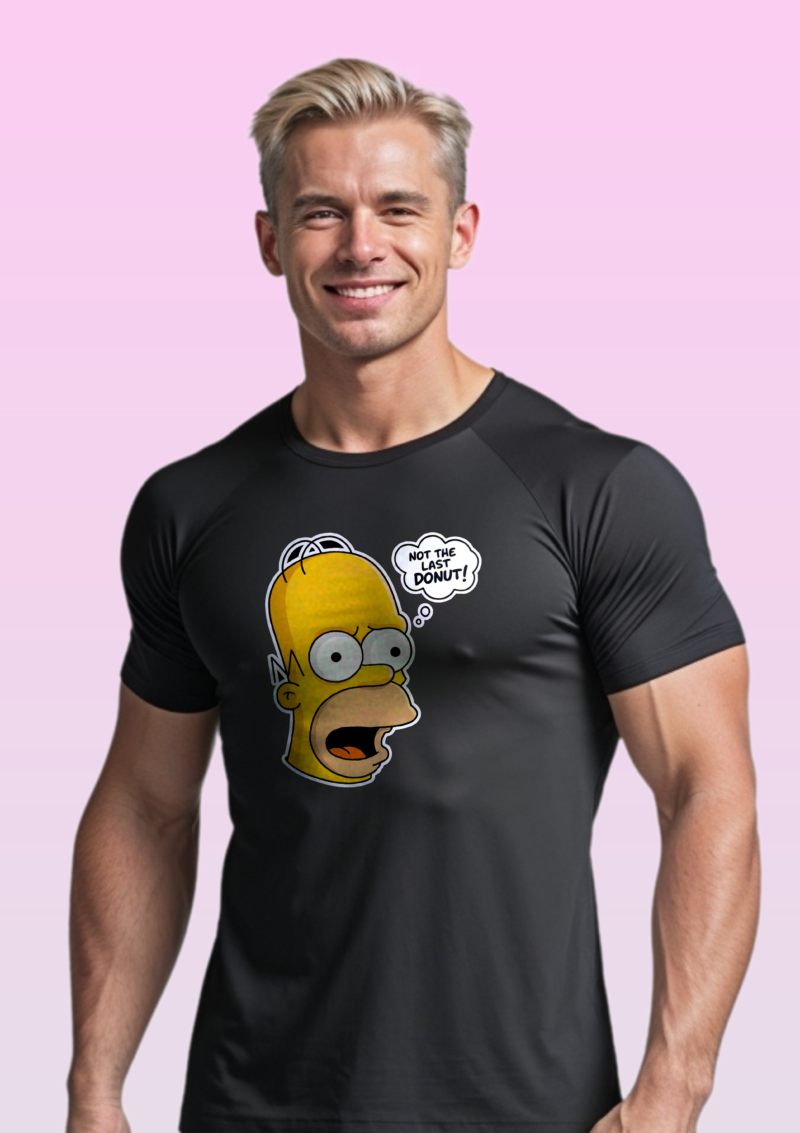 Not the Last Donut - Homer Simpson Graphic T-Shirt