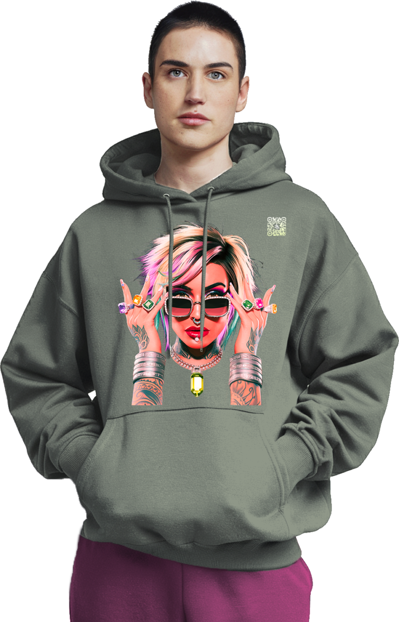 Urban Edge Statement Hoodie - Image 5