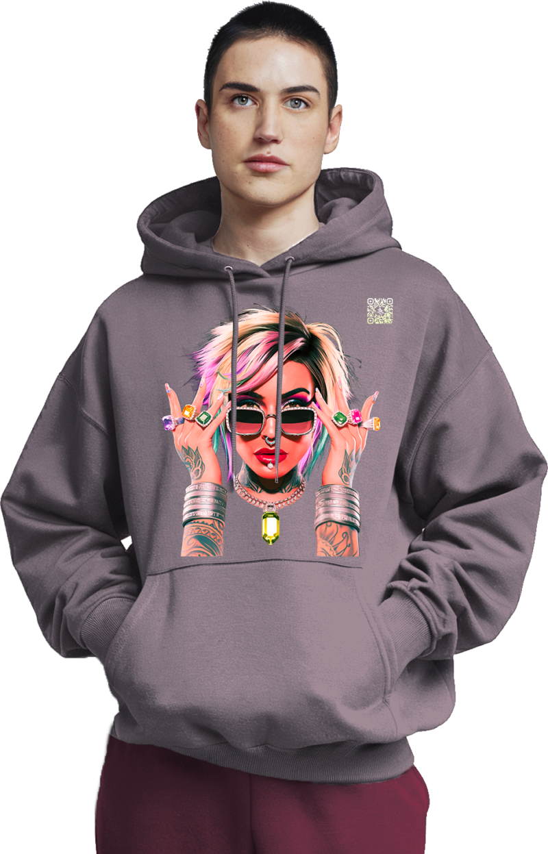 Urban Edge Statement Hoodie - Image 9