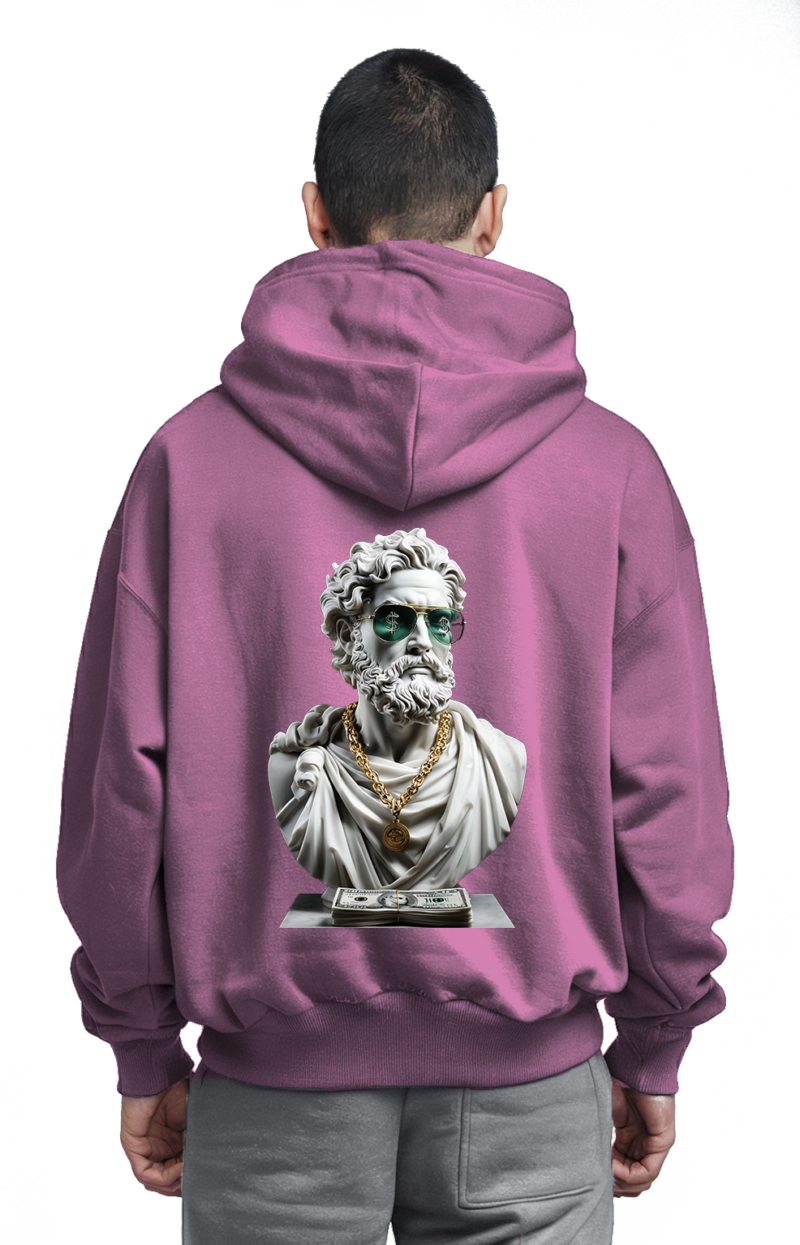 Marble Luxe Money Hoodie - Front & Back Graphic Edition - Image 12