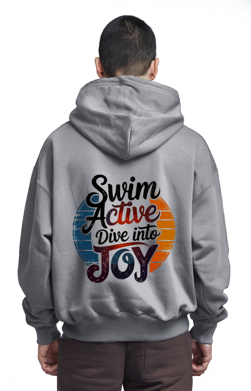 Dual Impact Activewear Hoodie: Street Gym & Joy - Image 4