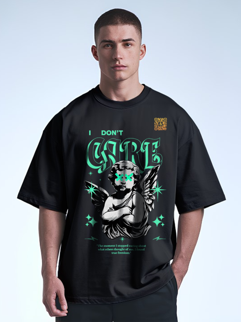 Edgy Attitude Tee - Dual Design Statement
