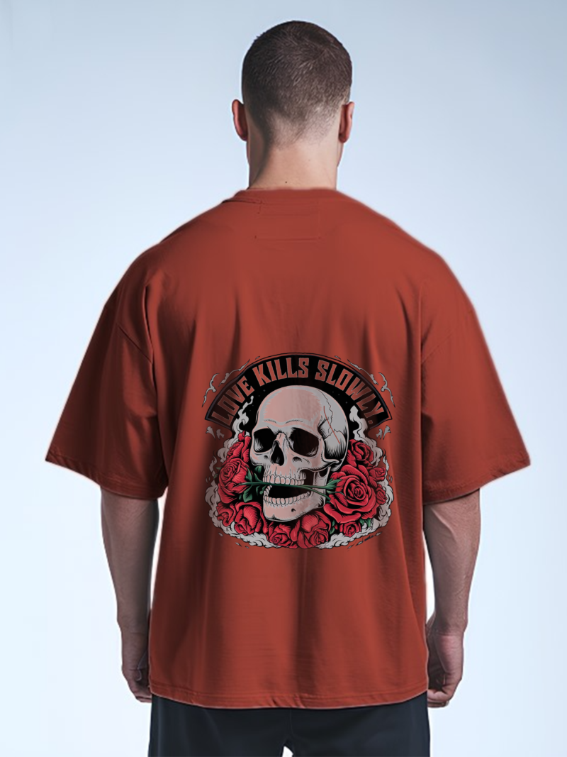 Edgy Attitude Tee - Dual Design Statement - Image 4