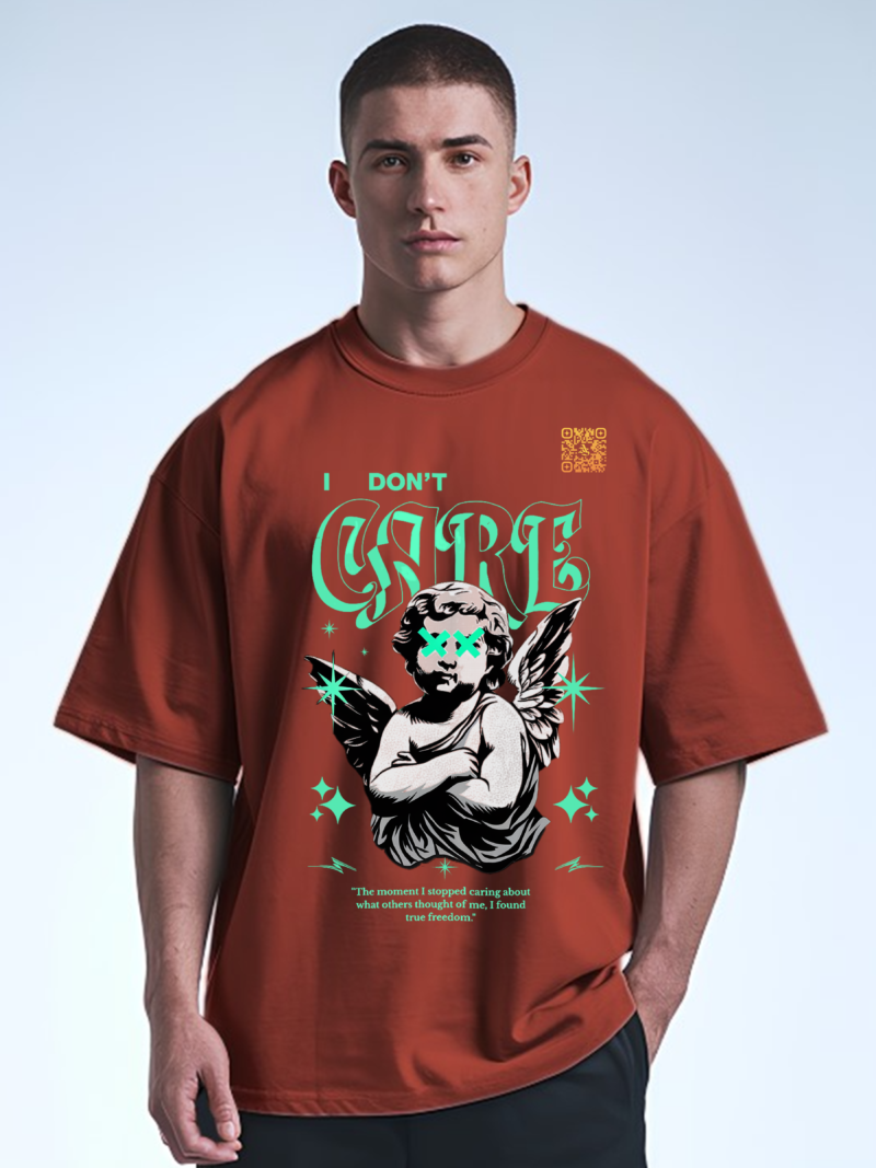 Edgy Attitude Tee - Dual Design Statement - Image 3