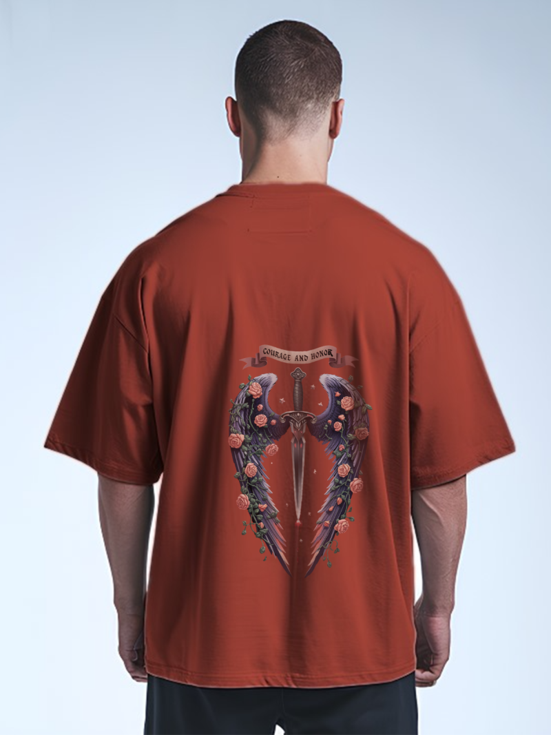 Valor & Roses Tee - Dual Symbolism Edition - Image 6