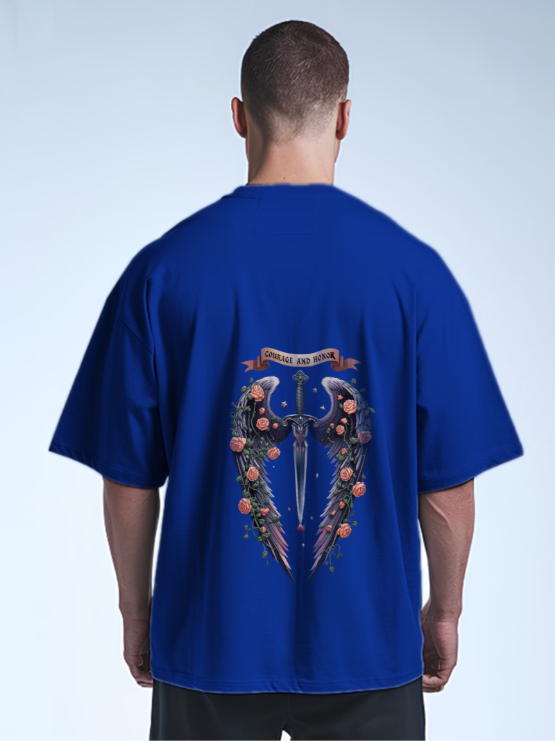 Valor & Roses Tee - Dual Symbolism Edition - Image 4