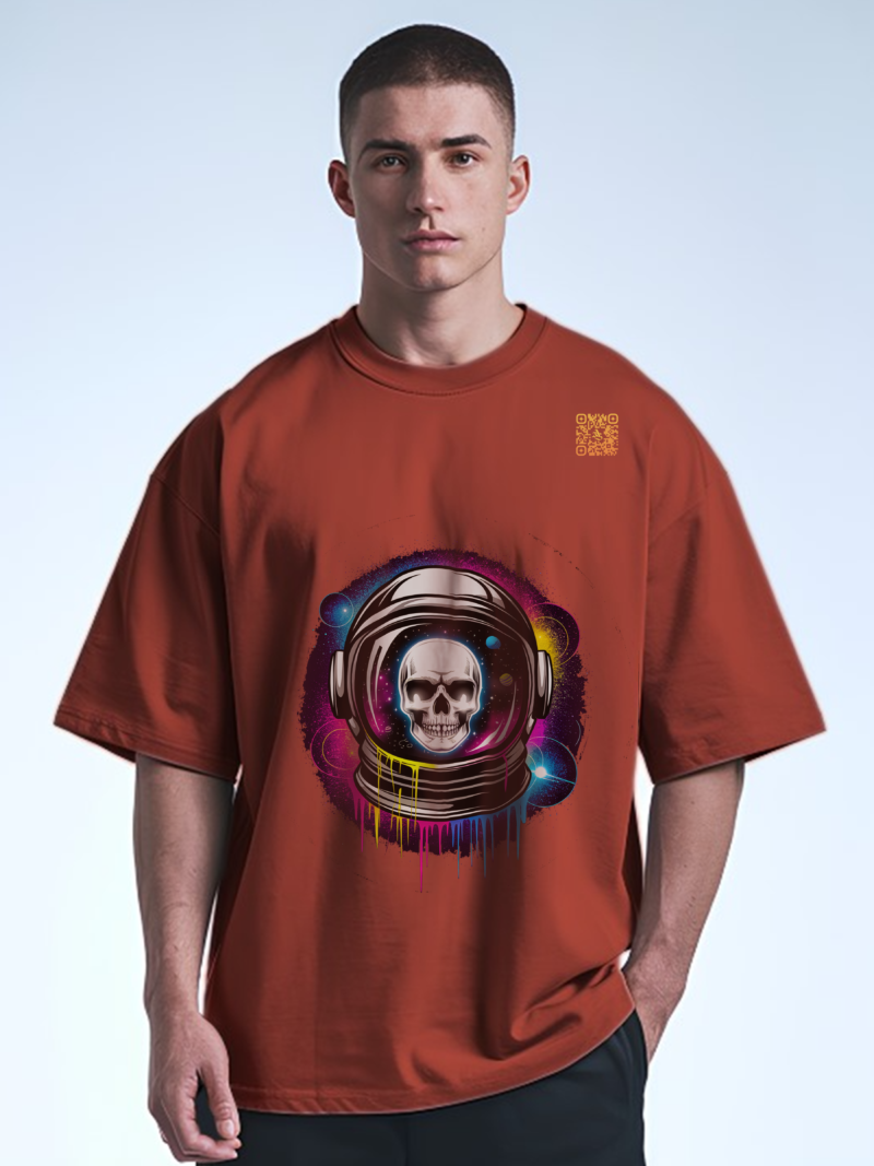 Cosmic Skull Beats Tee - Dual Dimension Design - Image 9
