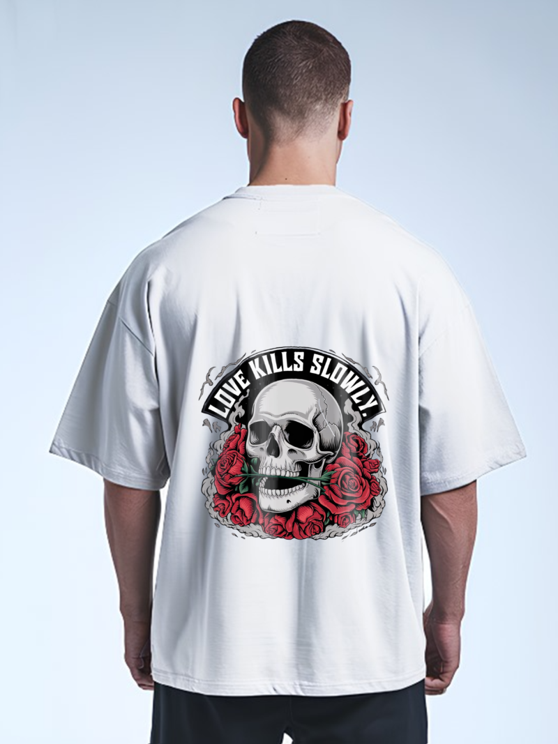 Edgy Attitude Tee - Dual Design Statement - Image 8